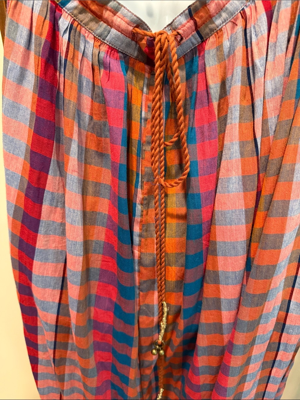 Free People Plaid Extratropical Maxi Dress - Picture 11 of 13